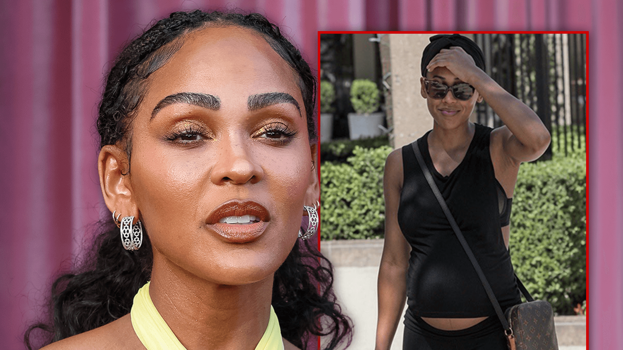 Meagan Good Pregnancy Rumor Debunked: AI-Doctored Image Circulated